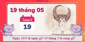 Ngày 19/5 là ngày gì? 19 tháng 5 là cung gì?