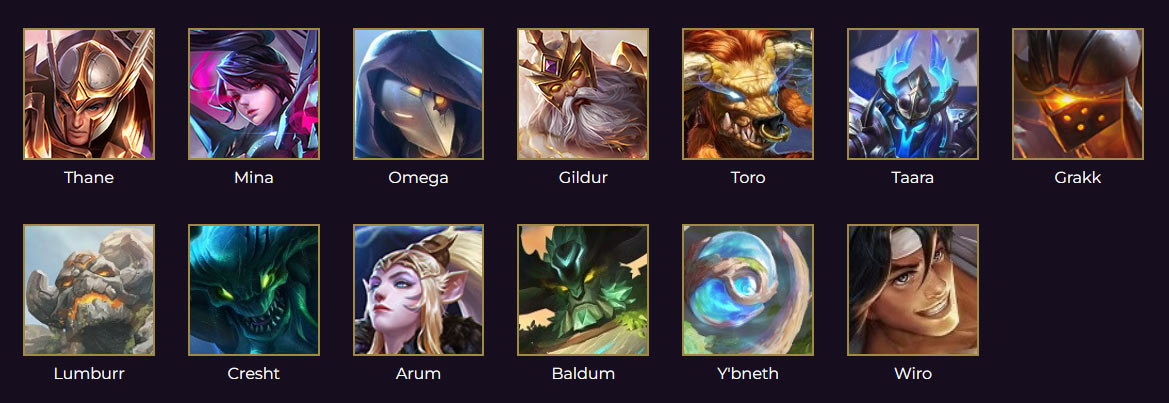 Các tướng đỡ đoàn trong Liên Quân Các tướng đỡ đoàn trong Liên Quân