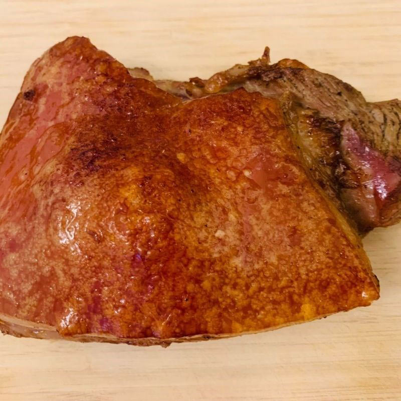 Thành phẩm món thịt lợn chiên giòn bằng lò nướng