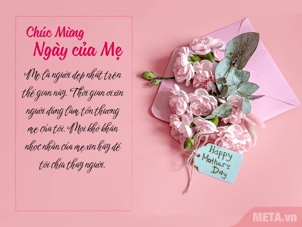 Thiệp đẹp tặng mẹ