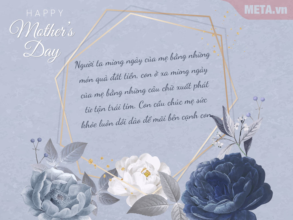 Thiệp Happy Mother's Day