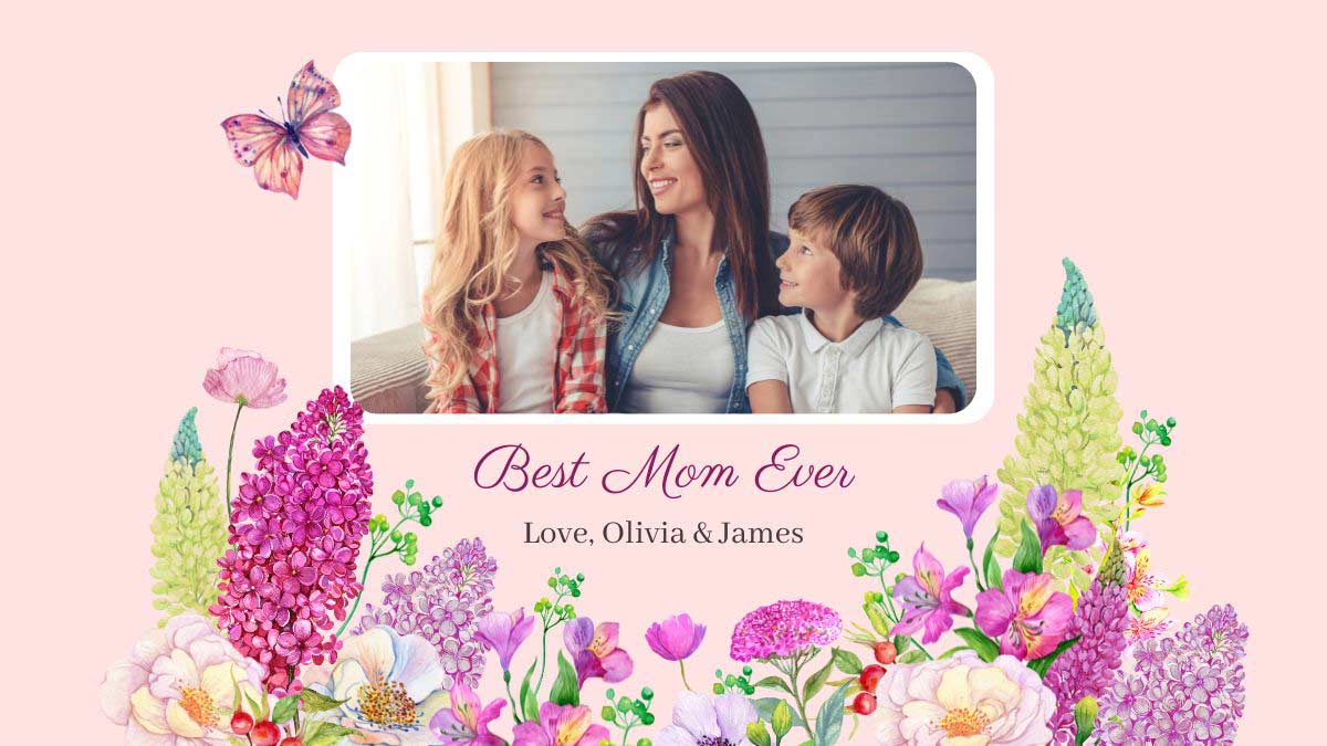 Thiệp chúc mừng Ngày của Mẹ