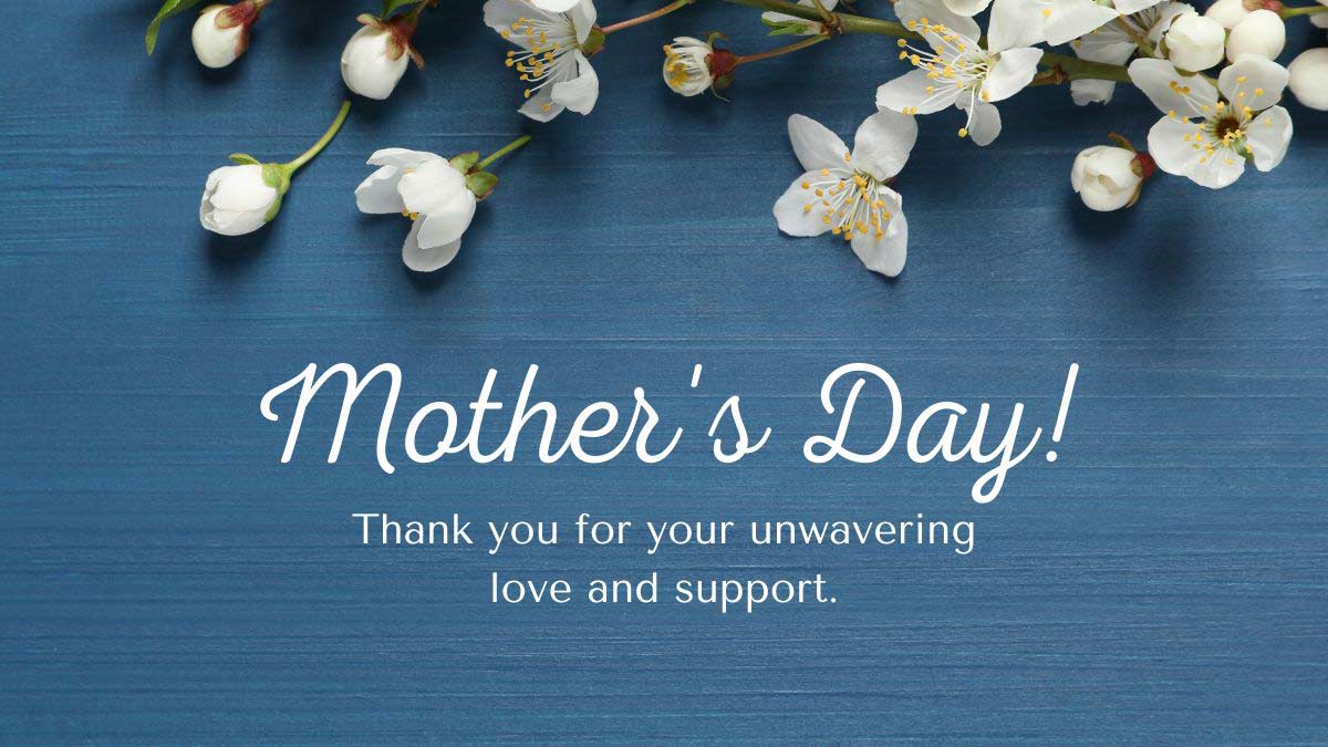 Thiệp chúc mừng Ngày của Mẹ đơn giản