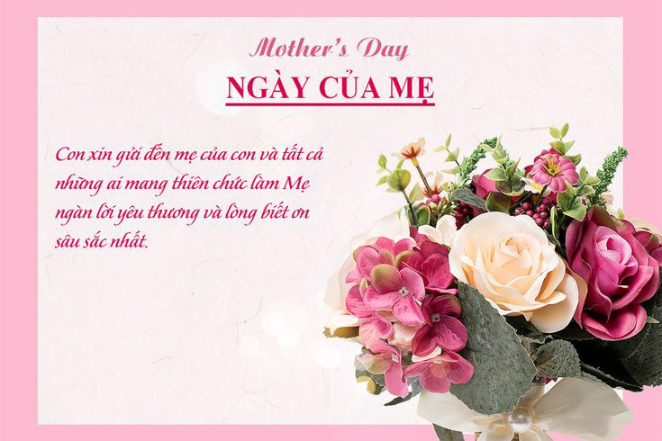 Thiệp lời chúc Ngày của Mẹ hay nhất