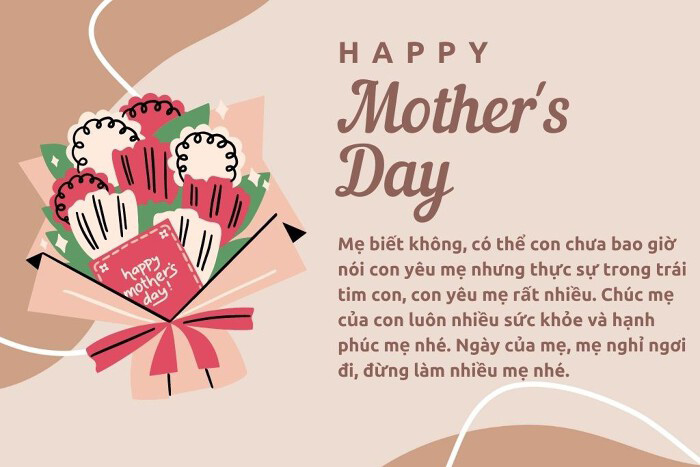 Thiệp chúc mừng Mother's Day