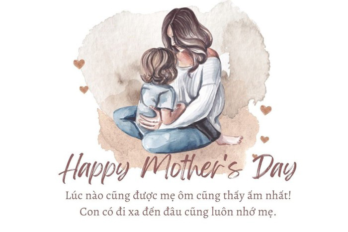 Thiệp chúc mừng Mother's Day