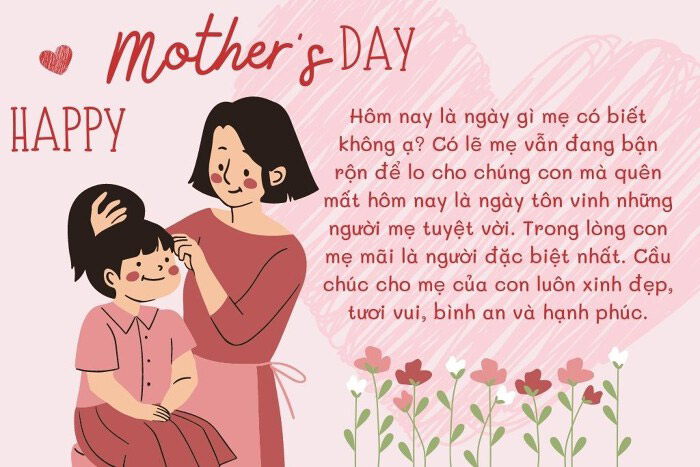 Thiệp chúc mừng Ngày của Mẹ