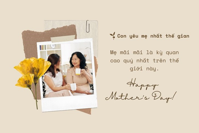 Thiệp chúc mừng Ngày của Mẹ
