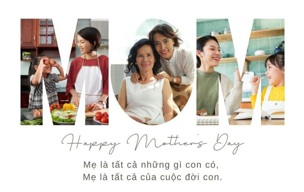 Thiệp mừng ngày của mẹ