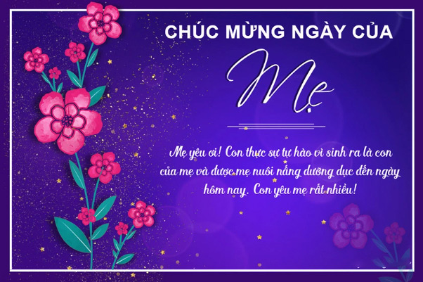 Thiệp chúc mừng Mother's Day