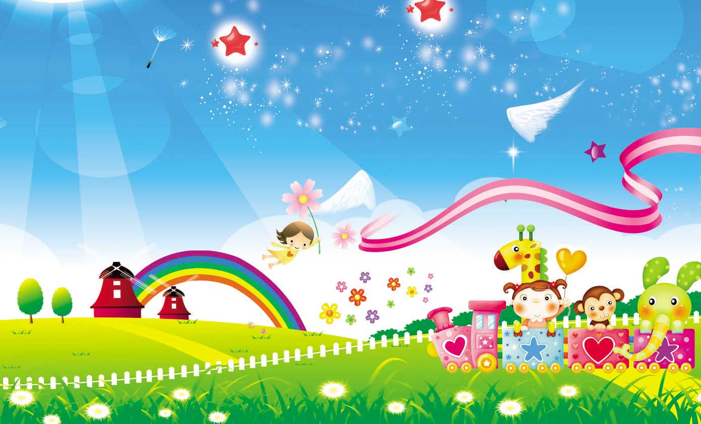 Mẫu phông Tết Thiếu nhi 1/6