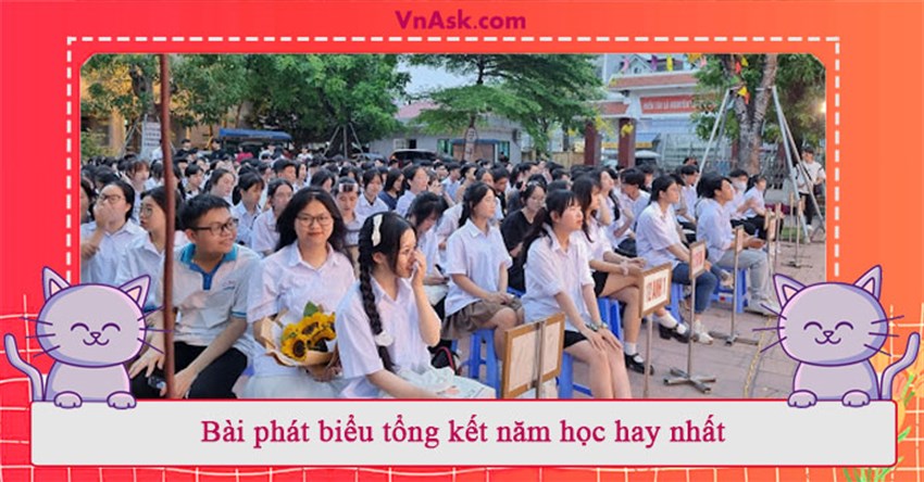 Bài phát biểu tổng kết năm học 2023-2024 hay nhất