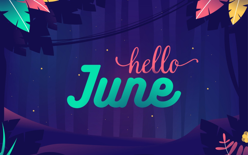 Ảnh Hello June đẹp