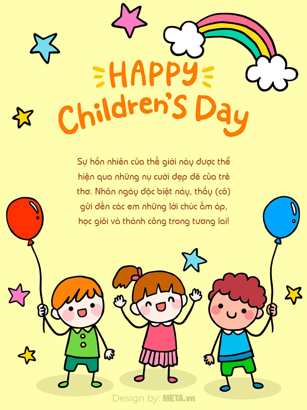 Thiệp Happy Children's Day