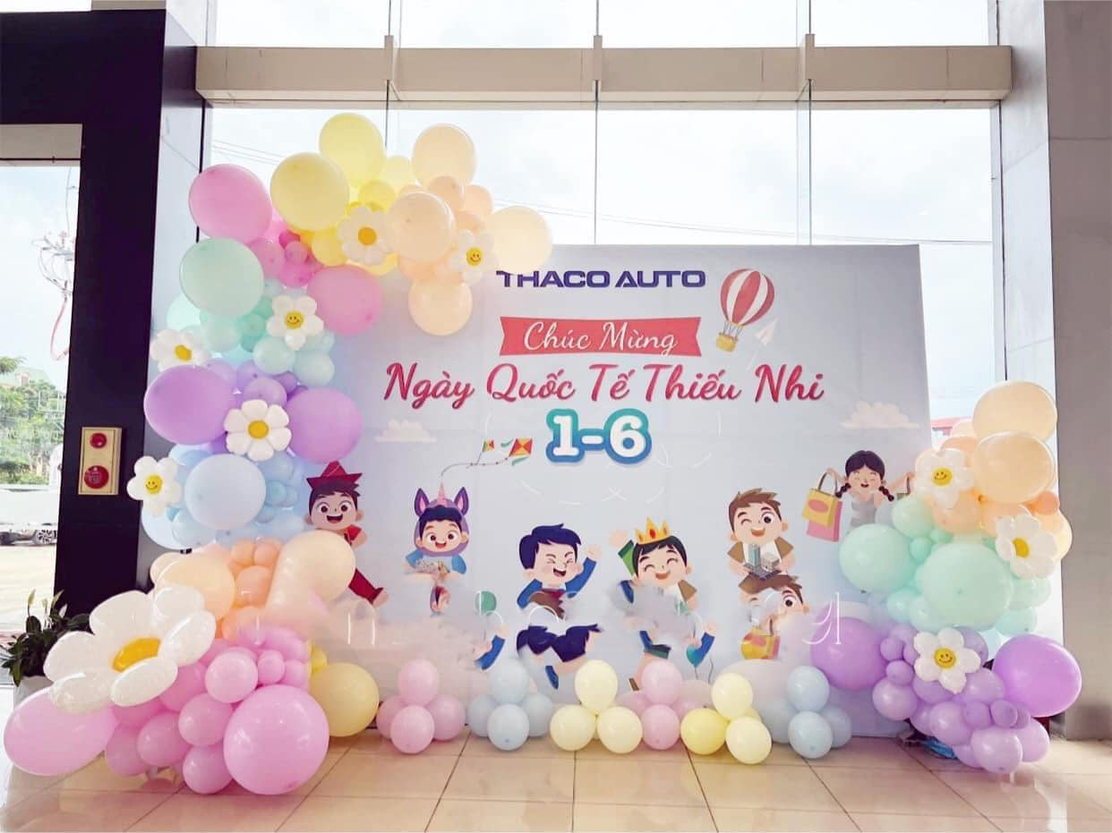 Mẫu trang trí ngày 1/6 đơn giản