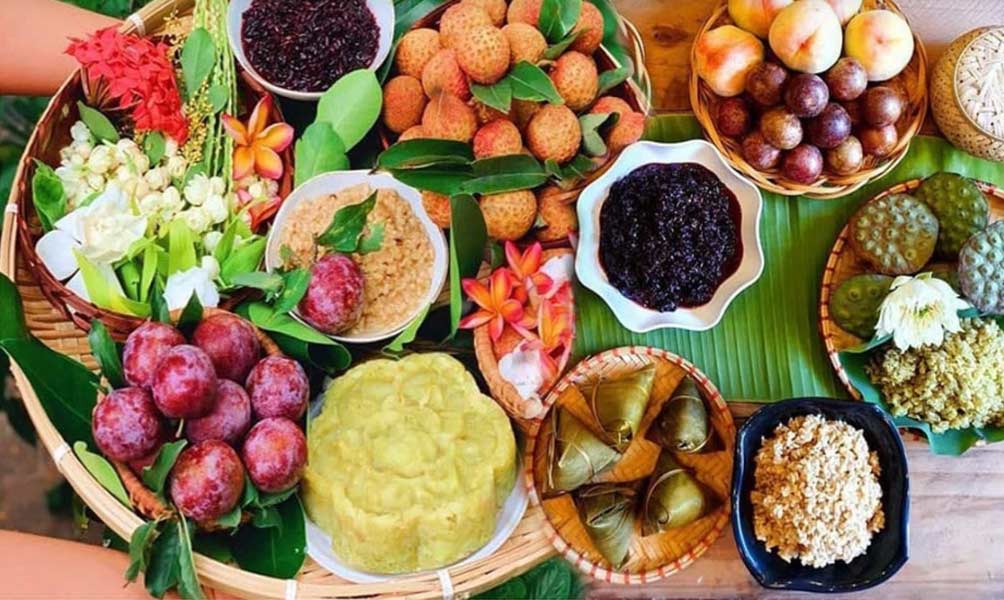 Mâm cúng ngày Tết Đoan Ngọ 5/5 ở miền Nam