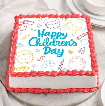 Bánh kem mừng ngày Quốc tế Thiếu nhi
