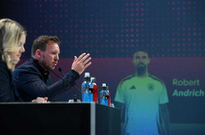 HLV Julian Nagelsmann công bố danh sách sơ bộ đội tuyển Đức tham dự Euro 2024