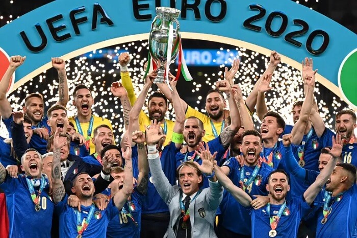 EURO là giải bóng đá gì Italy là nước vô địch Euro 2020
