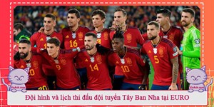 Đội hình và lịch thi đấu đội tuyển Tây Ban Nha tại EURO 2024