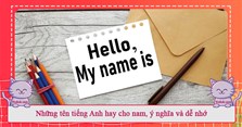 Những tên tiếng Anh hay cho nam, ý nghĩa và dễ nhớ
