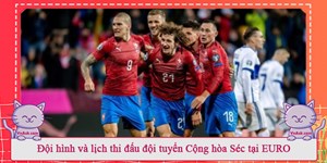 Đội hình và lịch thi đấu đội tuyển Cộng hòa Séc tại EURO 2024
