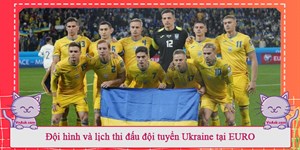 Đội hình và lịch thi đấu đội tuyển Ukraine tại EURO 2024