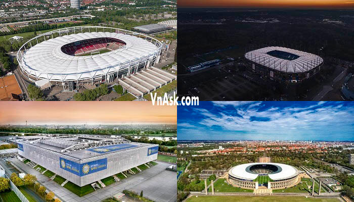 4 sân vận động tổ chức tứ kết EURO 2024