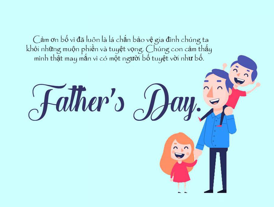 Thiệp chúc mừng ngày Father's Day