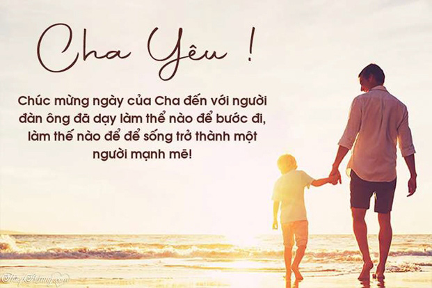 Thiệp chúc mừng ngày Father's Day