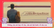 Những câu nói hay về cha, câu nói hài hước về cha con