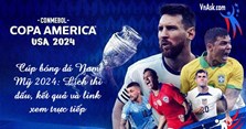 Cúp bóng đá Nam Mỹ 2024: Lịch thi đấu, kết quả trận chung kết, cách xem trực tiếp