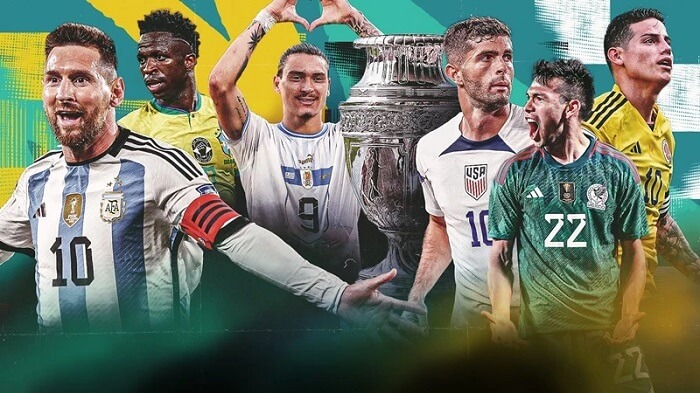 Cúp bóng đá Nam Mỹ 2024 có 16 đội bóng tham dự
