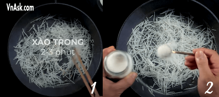 Xào dừa nạo