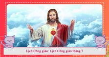 Lịch Công giáo: Lịch Công giáo tháng 7