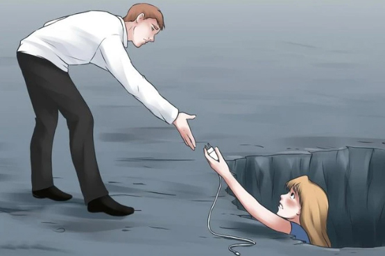 Ảnh về lòng người giả tạo