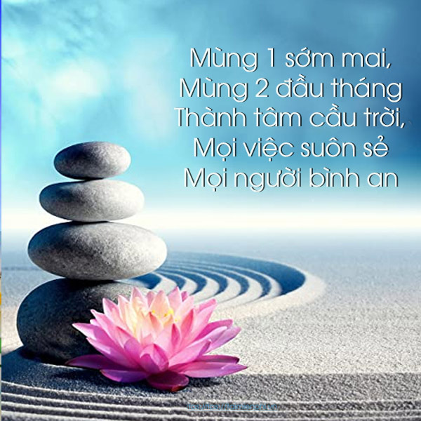 Hình ảnh mùng một sớm mai mùng hai đầu tháng đẹp
