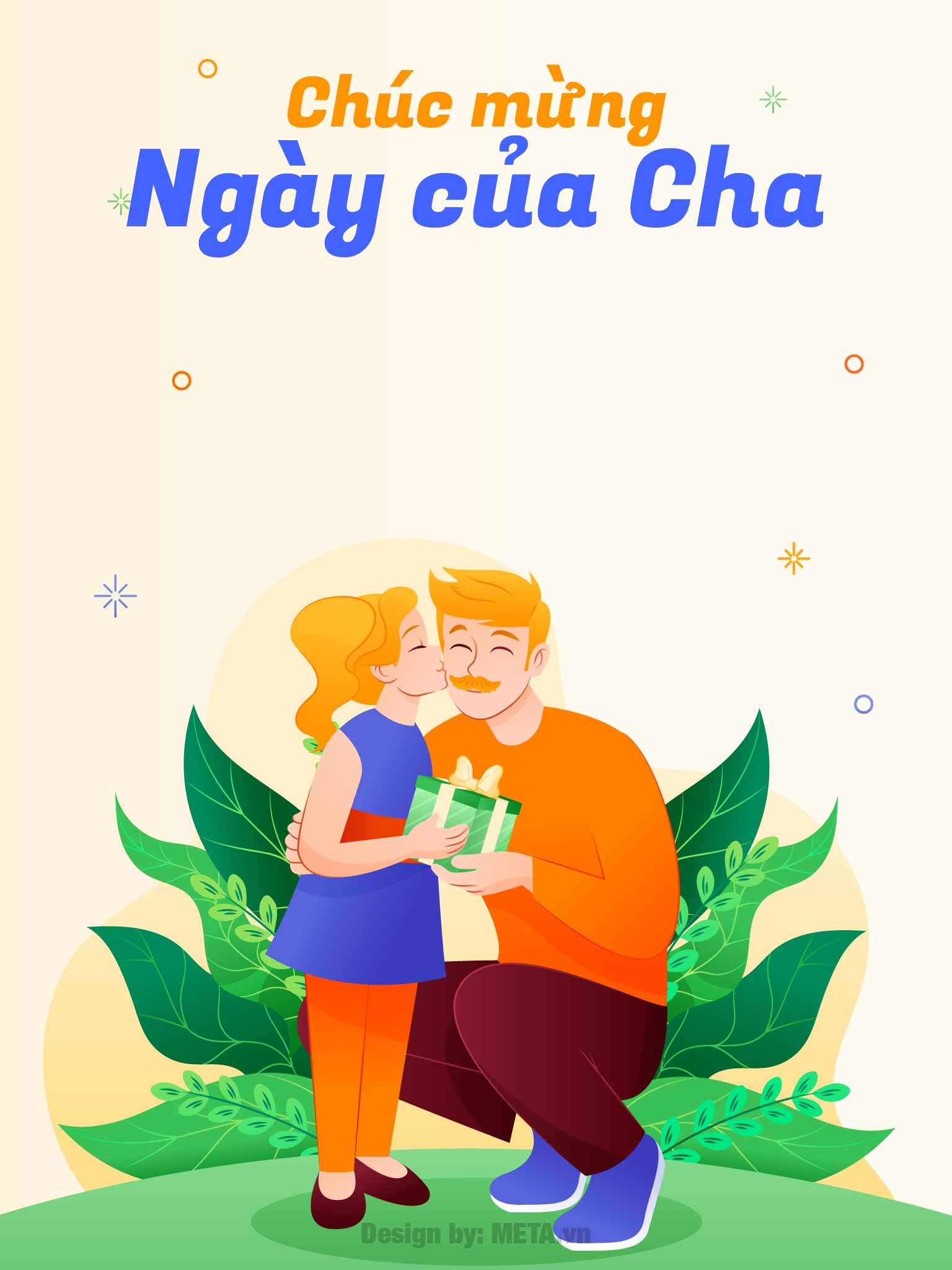 Thiệp đẹp chúc mừng ngày của Cha