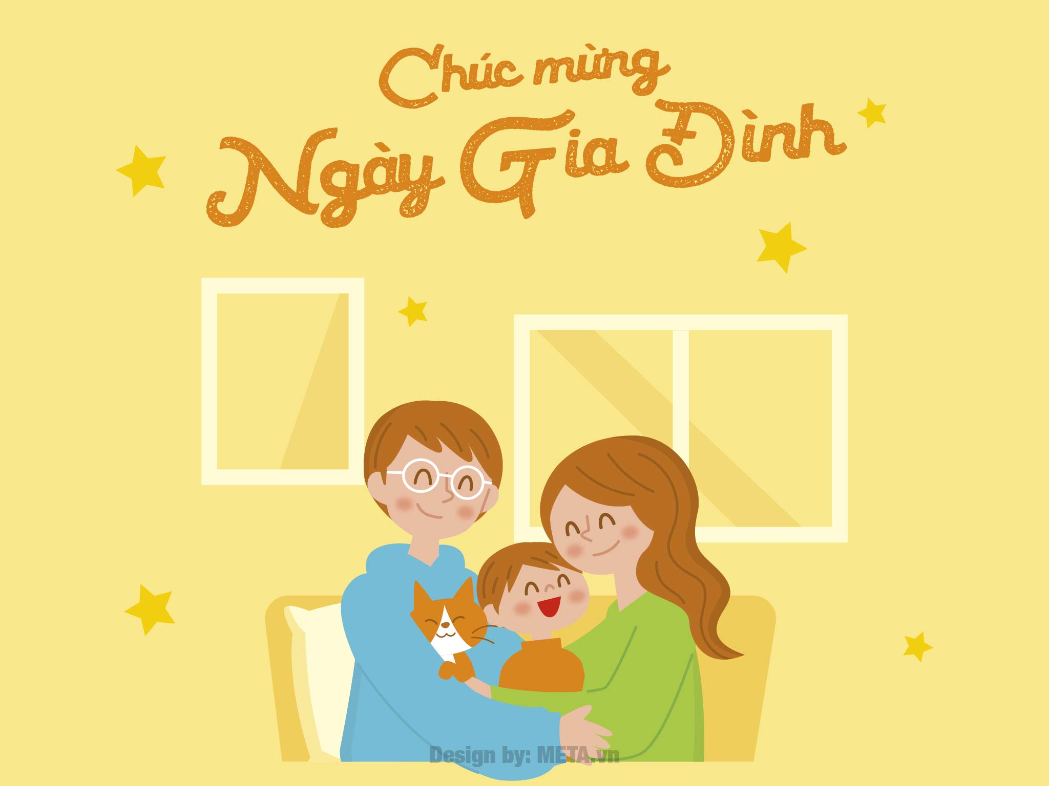 Hình ảnh thiệp chúc mừng ngày gia đình