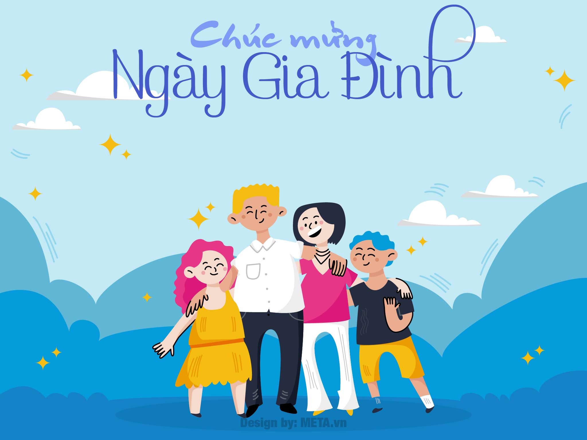 Ảnh thiệp mừng ngày gia đình