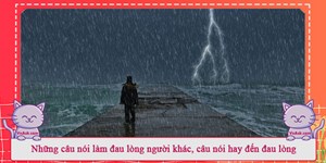 Những câu nói làm đau lòng người khác, câu nói hay đến đau lòng