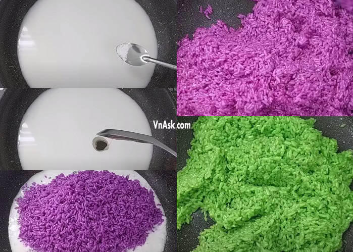 Xào gạo nếp