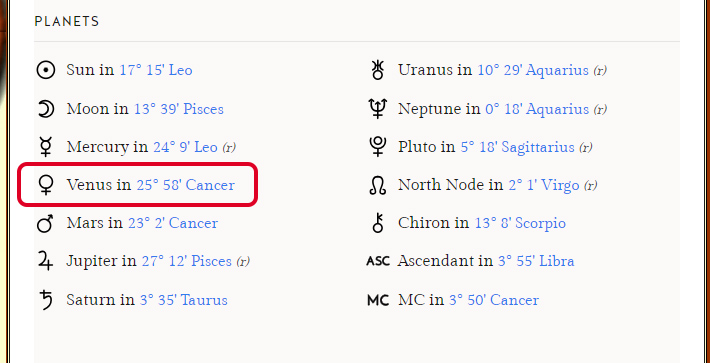 Thông tin được hiện ra