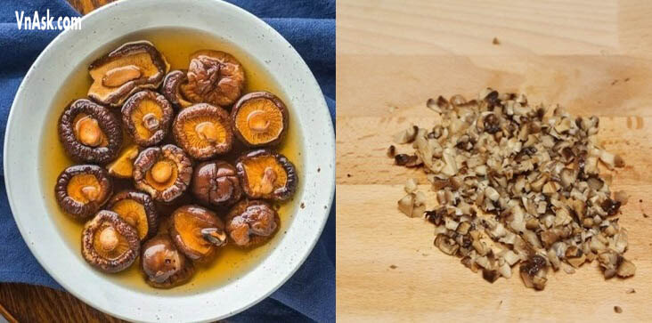 Sơ chế nấm hương