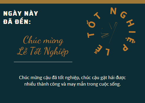 Thiệp mừng lễ tốt nghiệp đẹp nhất