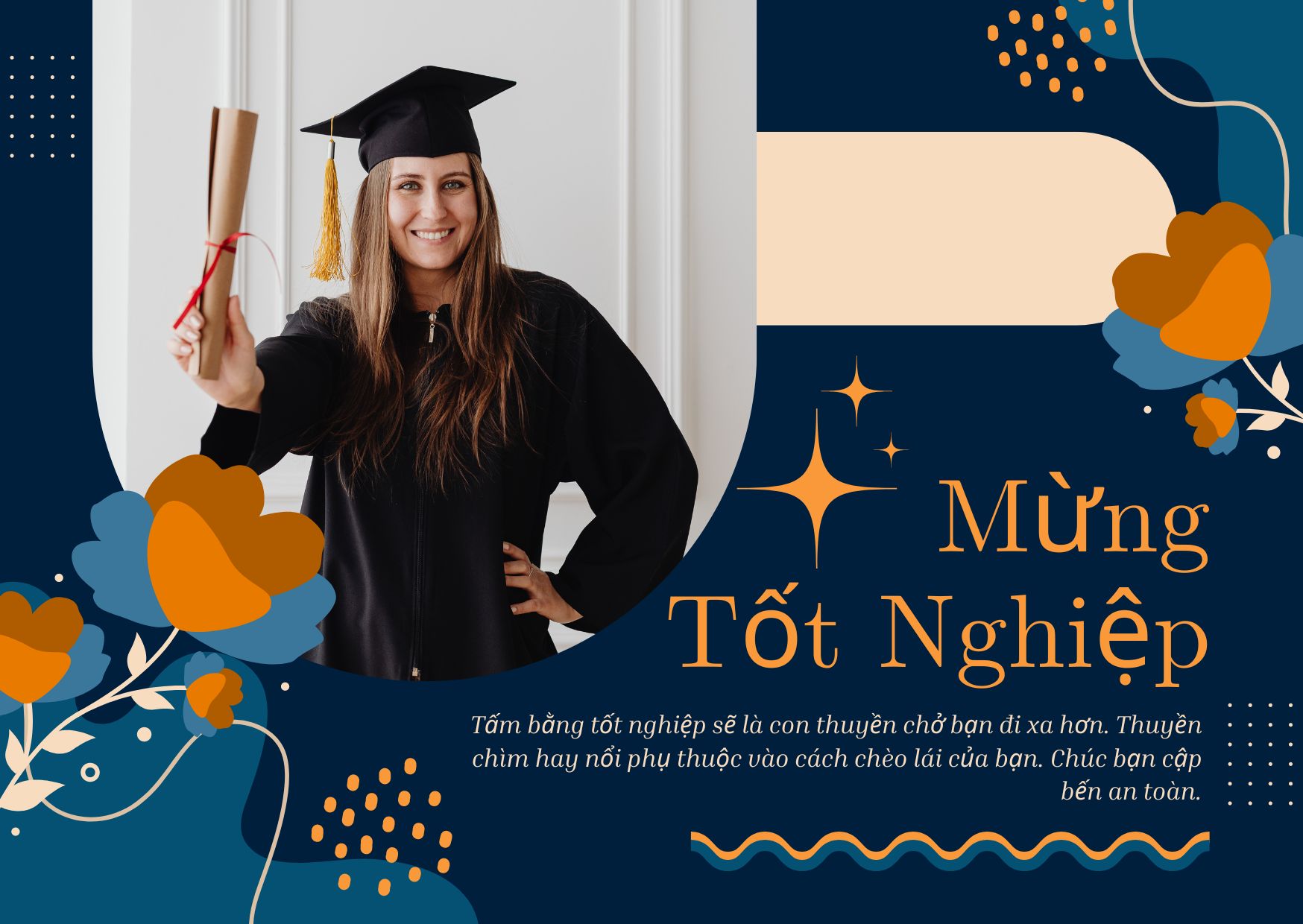 Thiệp chúc mừng lễ tốt nghiệp