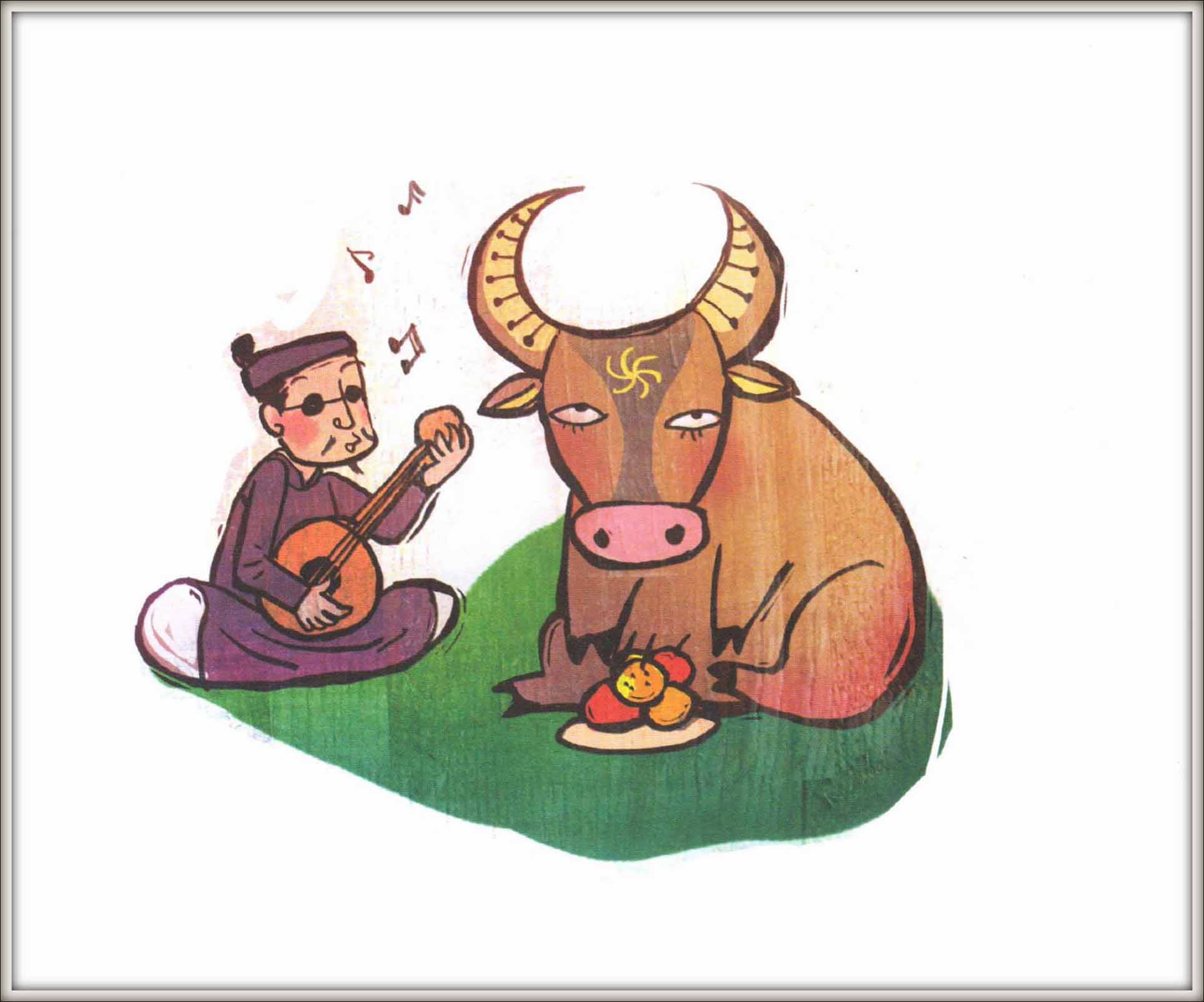 Đàn gảy tai trâu