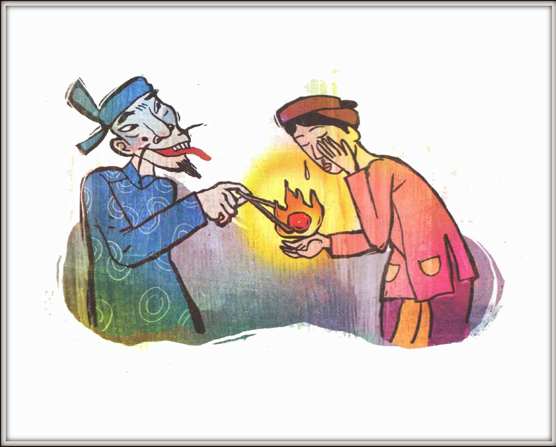 Gắp lửa bỏ tay người