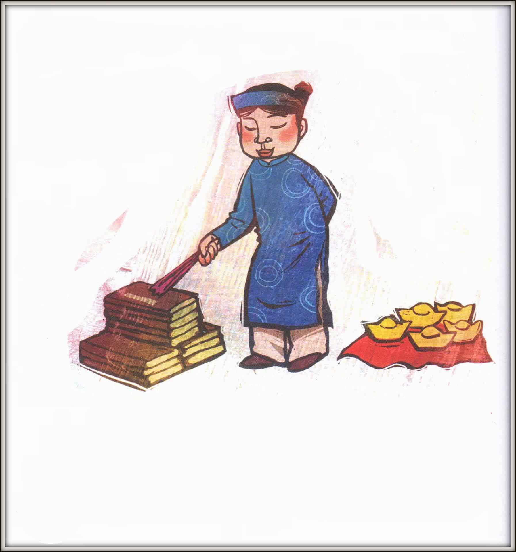 Một kho vàng không bằng một nang chữ