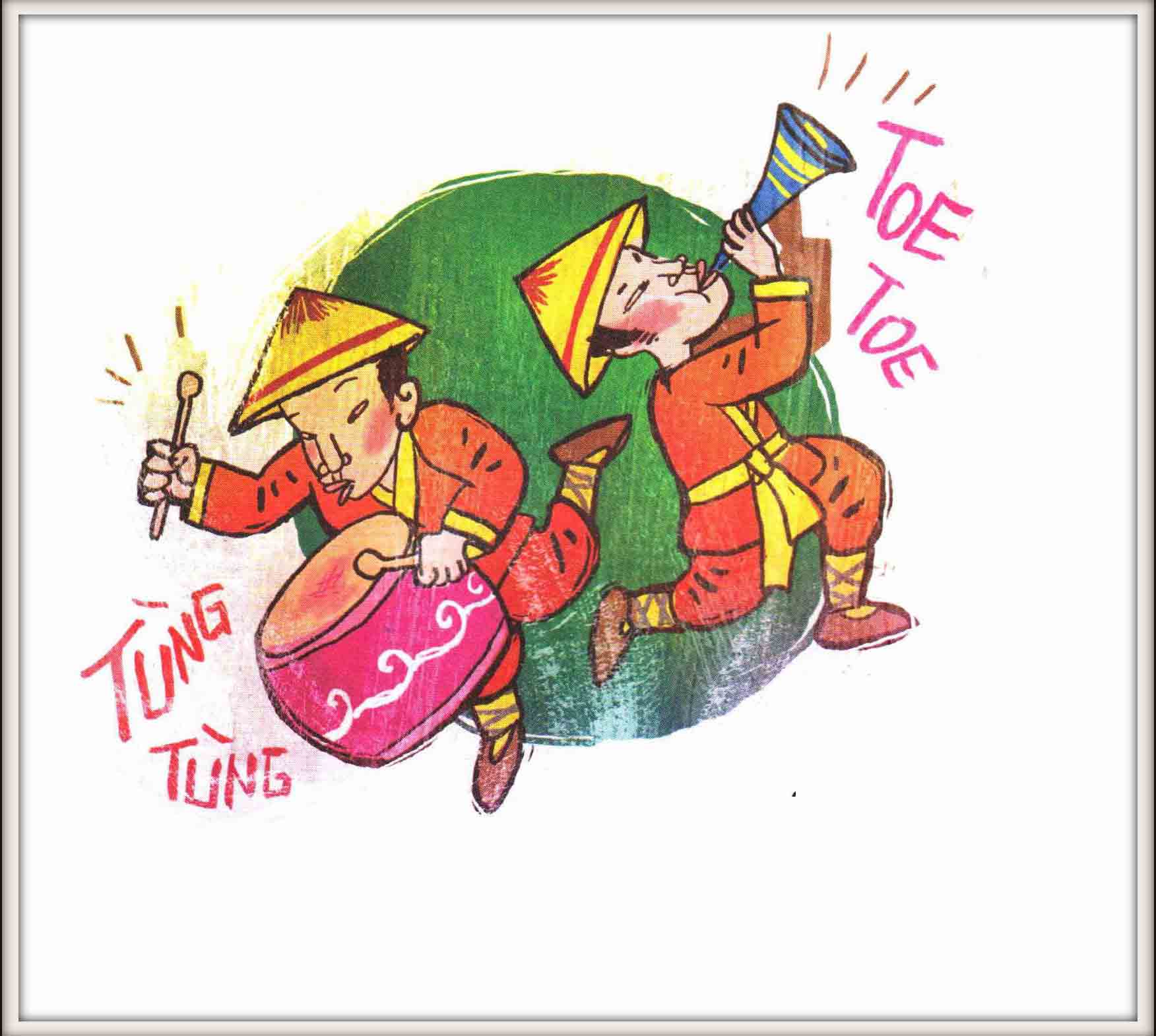 Trống đánh xuôi, kèn thổi ngược